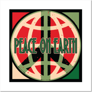 Peace on Earth Holiday Posters and Art